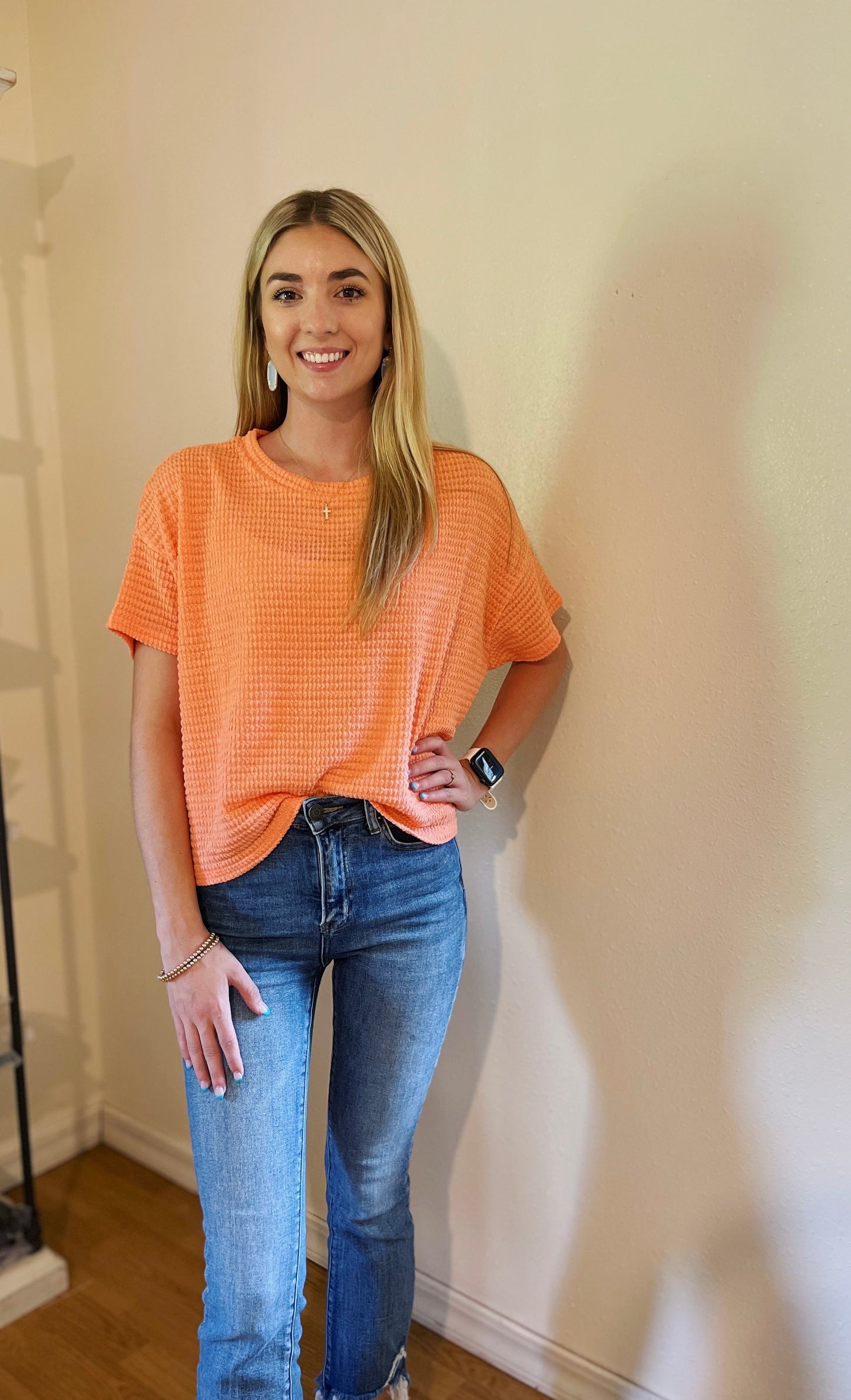 Mallie Top - Coral