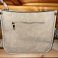 Off White Crossbody Purse With Guitar Strap